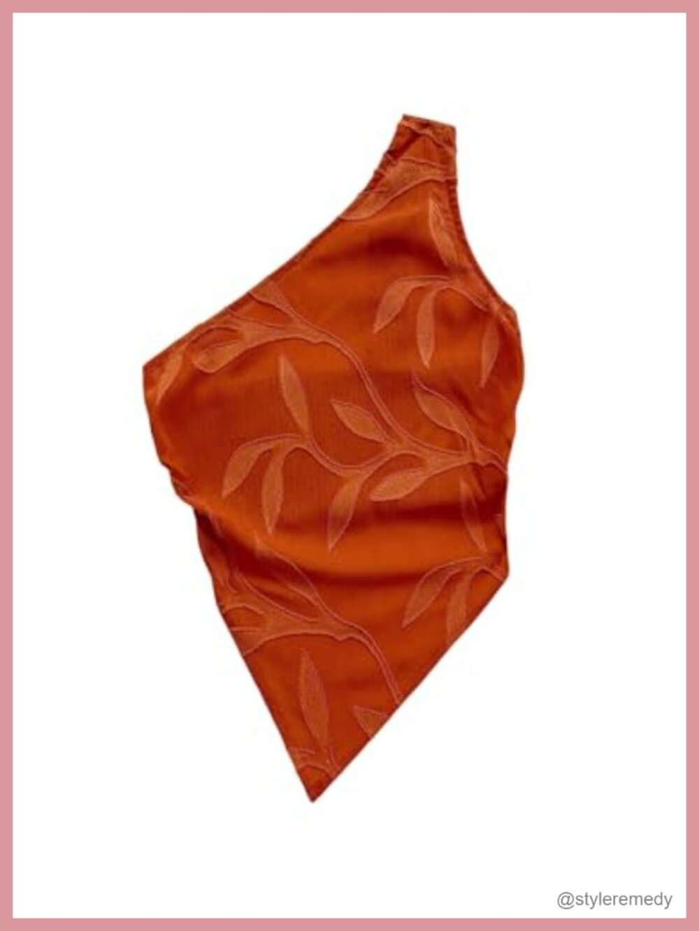 Boho Asymmetrical Hem One Shoulder Blouse Bandana Top